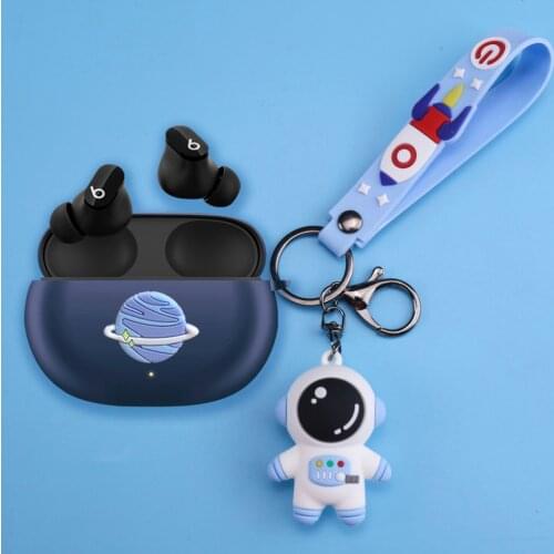 Cartoon Silicone Earphone Case Skin Protective Cover For Beats-Studio Buds Earphone Anti-shock Case Headphone Accessory