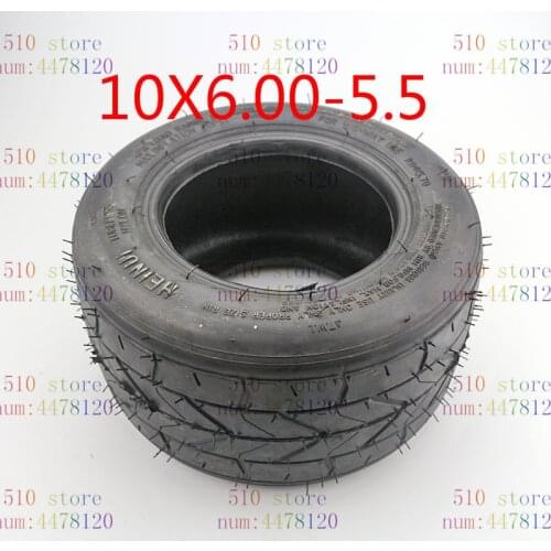 Newest 10 inch widened tire 10x6.00-5.5 motorcycle tubeless tire wheel 10x6.00-5.5 to tire vacuum Road tire