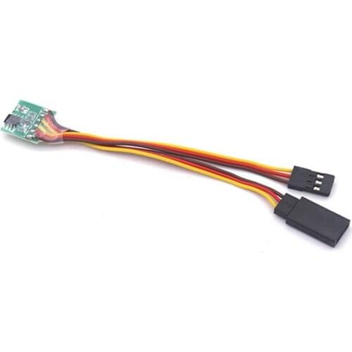RC Servo Signal Reverser Convertor 120mm Servo Inverter Servo Reverse Support High Pressure Servo 5-6V
