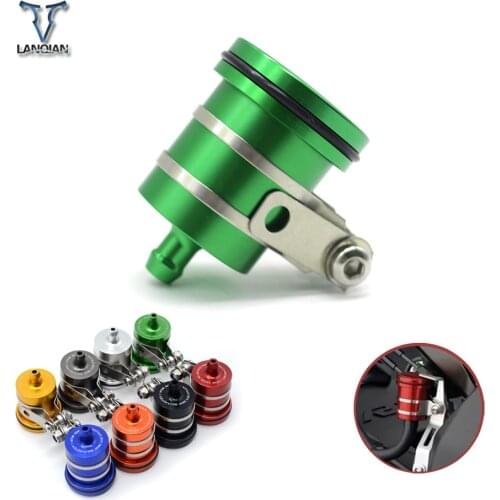 Motorcycle Fluid Reservoir Billet Rear Brake Clutch Tank Oil Cup for honda hornet 600 cbr 600 cb 750 cb400 cb1300 cbr 1000 rr