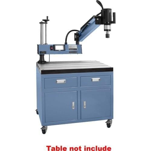 M6-M30 220V Universal or Vertical Electric Tapping Machine Touch Screen With English System (Worktable not included)
