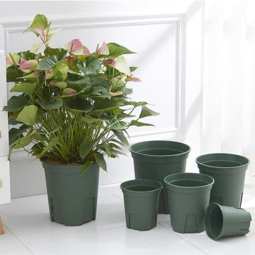 Breathable Nursery pots plant pots plastic Flower Round succulent Plant Pot Cactus bonsai FlowerPot Planter garden decoration