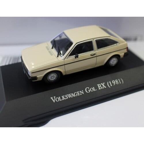 1/43 Alloy Car Model VOLLKSWAGENN GOL 1981 Limited Toy Box Gift Collection Display Static Decoration