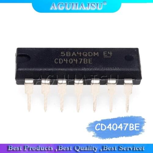 10PCS CD4047BE DIP14 CD4047 DIP 4047BE new and original IC