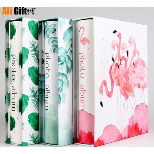 4D Large 6-inch Intert Photo Album 200 Pages Scrapbook Paper Baby Family Scrapbook Albums Wedding Foto Album Scrapbooking Album