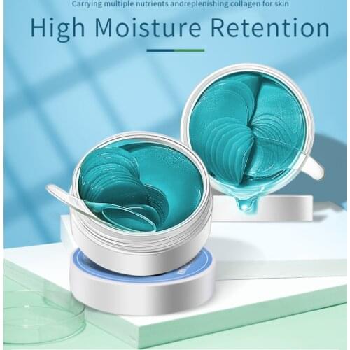 60pcs Eye Mask Patch Gold Deep Moisturizing rose Crystal Collagen Anti-Wrinkle Anti Aging Remove Dark Circles Eye Care TSLM1