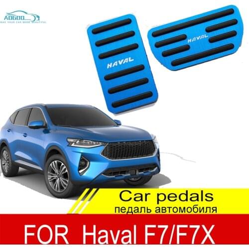 For Haval H6 F7 F7x H4 H2 F5 M6 Coupe AT Car Accelerator Pedal Brake Non Slip Cover Case Accessories Foot Rest Throttle