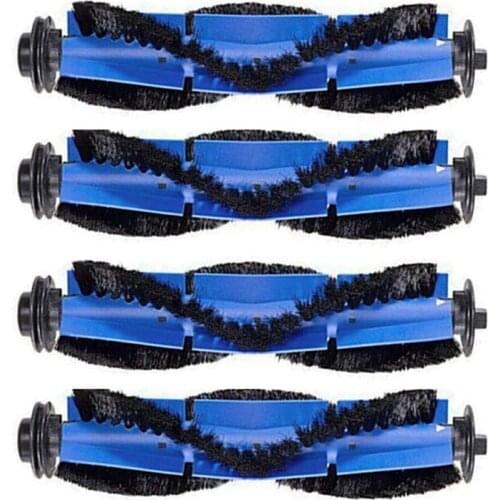 Brush Filters Side Brushes Accessories Compatible For Eufy Robovac Replacement Kit 11S, Includes 4 Rolling Brush