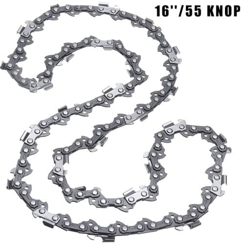 2pcs 16" Chainsaw 3/8" Pitch Chain Blade Wood Cutting Chainsaw Parts Chainsaw Saw Mill Chain
