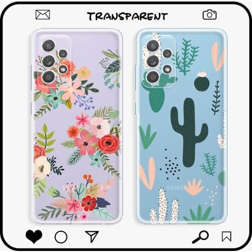 For Samsung A72 Case Clear Back Cover For Samsung Galaxy A72 Transparent Phone Case For Samsung A72 a72 Soft TPU Shockproof Capa