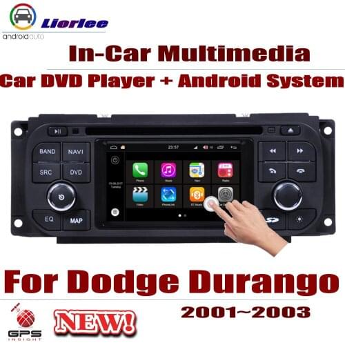 For Dodge Durango 2001-2003 Android HD Displayer System Audio Video Stereo In Dash Head Unit Car Radio DVD GPS Player Navigation