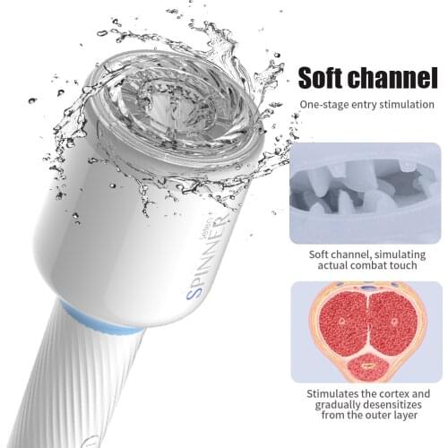 Glans exerciser cup Silicone Real Pussy Vibrator automatic High rotating male Delayed Ejaculation Oral Sex masturbation device