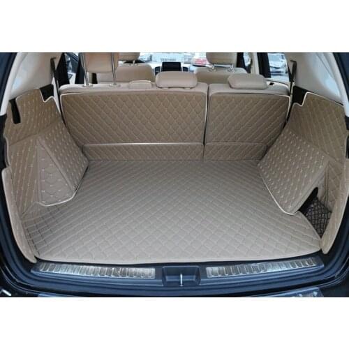 Good & Free shipping! Special trunk mats for Mercedes Benz ML 320 W166 2015-2012 durable cargo liner boot carpets for ML320 2013