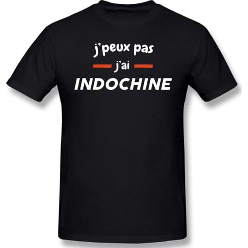 Indochine I Can T I Have Indochine T Shirt Mens Basic Short Sleeve T-Shirt R145 Cute Tees USA Size