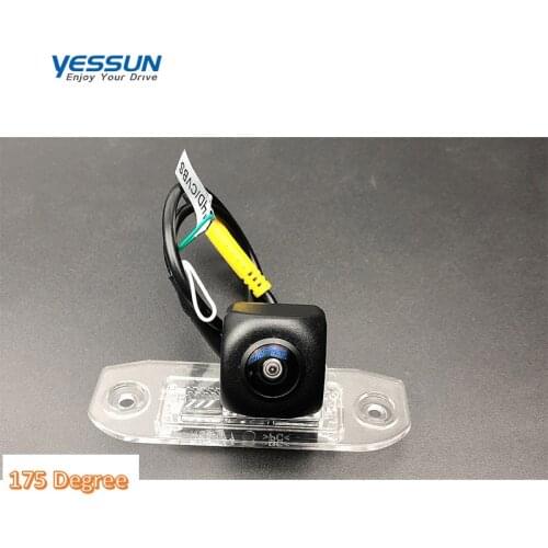 AHD 720P Fisheye camera For Volvo S40 S60 S80 1999 XC90 XC60 V60 S80L S60L S40L For Volvo XC90 2/4WD 2008~2018 rear view camera