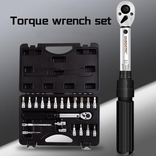 21 In 1 Torque Wrench Bits Set Bicycle Motorcycle Repairings Tool High Precisions Combination Tool Multipurpose Utility Tool Kit
