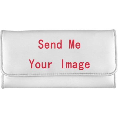 Nopersonality Pink Polka Dot Print Leather Wallets for Women Long Female Ladies Credit Card Holders Multifunction Coin Purse Bag