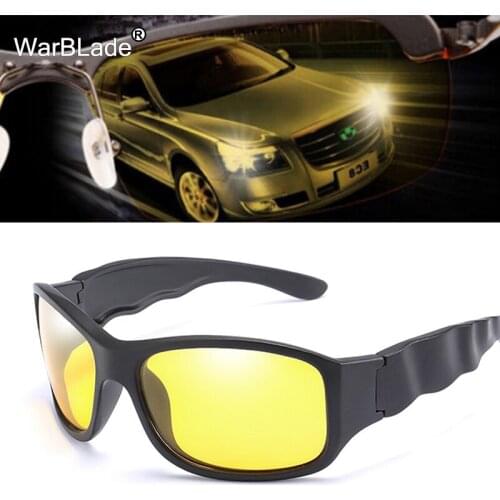 WarBlade Classic Polarized Sunglasses Men Night Vision Glasses Day Night Driving Anti-glare Goggles Sun glasses Eyewear Oculos