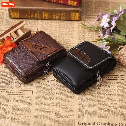 Universal Leather Vertical Package Mobile Phone Bag For Samsung/iPhone/Huawei/HTC/LG/Xiaomi Wallet Belt Waist Case Pouch Pocket