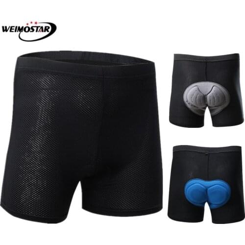 Weimostar Cycling Shorts Men Women Pro 3D Gel Padded mtb Bike Shorts Shockproof Downhill Cycling Underwear Road Bicycle Shorts