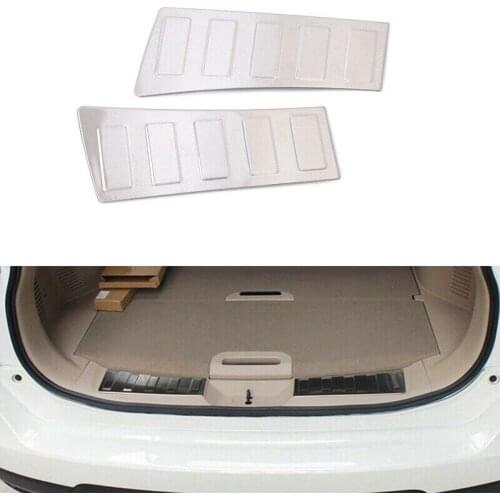 For Nissan X-Trail T32 / Rogue 2014 2015 2016 Inner Rear Bumper Protector Cover Trim