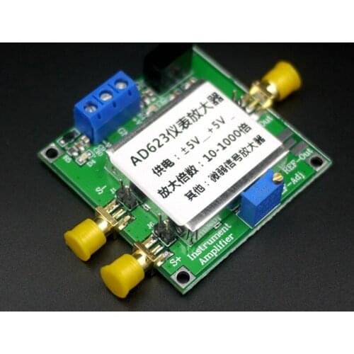 Instrumentation amplifier electrical equipment amplifier module Weak signal amplifier Differential amplifier Single power supply