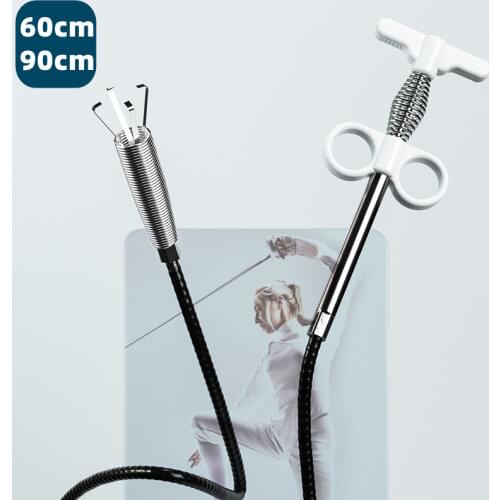 HighQuality 60 90CM Pipe Dredger All-inclusive Rubber Is Not Easy To Rust Pipeline Dredge Sink Hair Brush Flexible Pick Up Tool