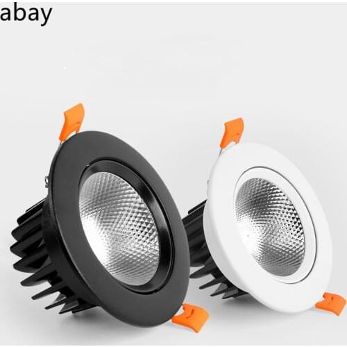 Dimmable Led Downlight Light Ceiling Spot 3w 5w 7w 9w 12w 15w 18w AC85-230V Recessed Lights Indoor Lighting