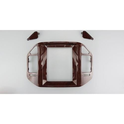 9.7 inch Car Radio Facia Panel for MITSUBISHI V73 PAJERO 2004-2011 Fascia Dash Kit Install Console Panel 9.7inch Plate Adapter