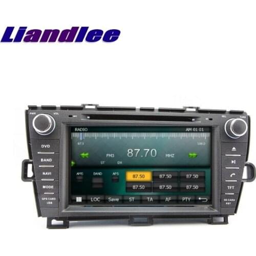 For Toyota Prius Right Hand Drive LiisLee Car Multimedia TV DVD GPS Audio Stereo Hi-Fi Radio Original Style Navigation NAV NAVI