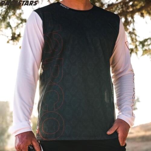 DHARCO 2021 Motorcycle Cycling Jersey Maillot Ciclismo Downhill Jersey DH OffRoad Mountain Bike MTB Jersey MX BMX Motocross Gear