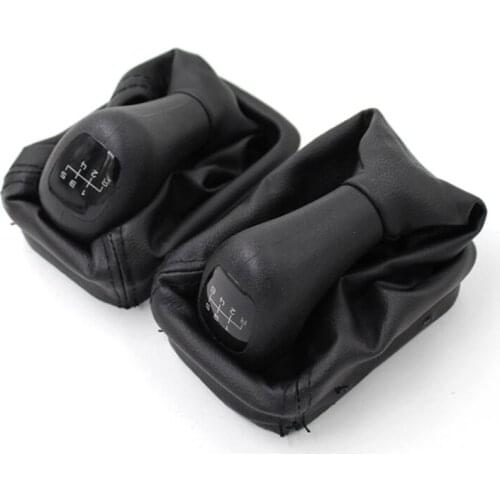 Car Gear Shift Knob Gaiter Boot Cover 5 speed 6 Speed for Benz W202 CNWAGENR Car Accessories stick shift knobs