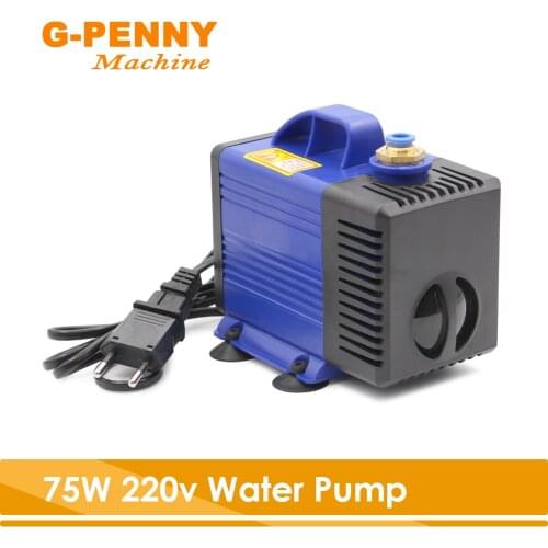 Water pump 75W 220V max head 3.5m max flow 3500L/H Multi-function submersible pump Frequency 50Hz Outlet Size 13/16/19mm