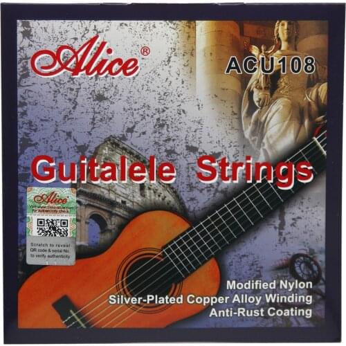 Alice ACU108 Guitalele Strings Set Modified Nylon & Copper Alloy Wound Strings