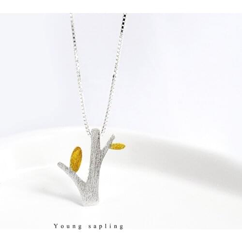 Fine Necklace Tree Pendants ,Brand New Thomas Style Glam Fashion Jewelry For Women 2021 Ts Gift In 925 Sterling Silver