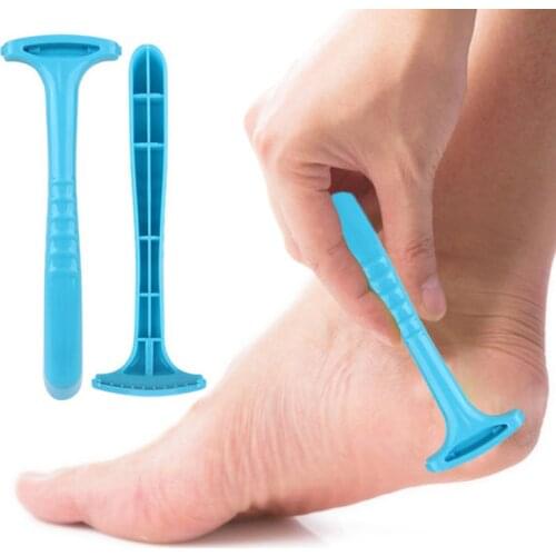 Professional Plastic Handle Dead Skin Calluses Removal Feet Care Tools Nursing Foot Pedicure Knife