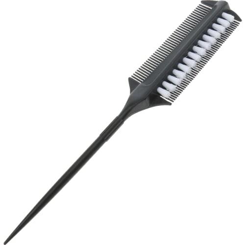 Salon Hairdressing Hair Coloring Dyeing Comb, Color Dye Tinting Brush, Hair Tint Sectioning Comb
