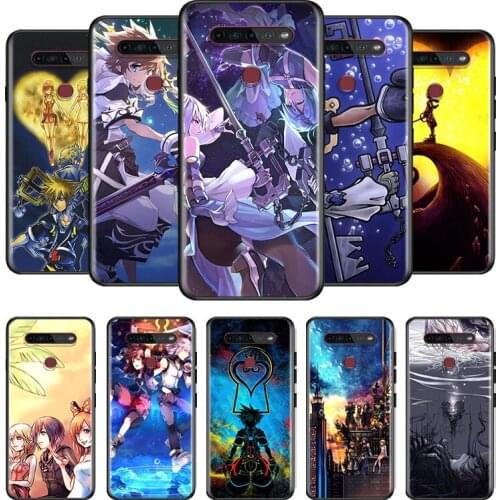 Kingdom hearts anime For LG G8 V30 V35 V40 V50 V60 Q60 K40S K50S K41S K51S K61 K71 K22 ThinQ 5G Phone Case