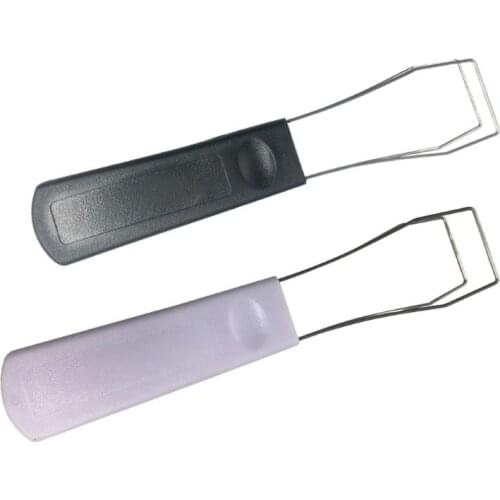 Steel Keyboard Key Keycap Puller Plastic Handle Remover With Unloading Steel Mechanical Keyboard Cleaning Tool
