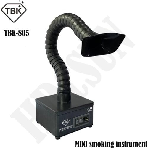 TBK-805 mini Efficient purification smoking instrument Soldering Smoke Cleaner Fume Extractor Air Cleaner Filter dust clean room