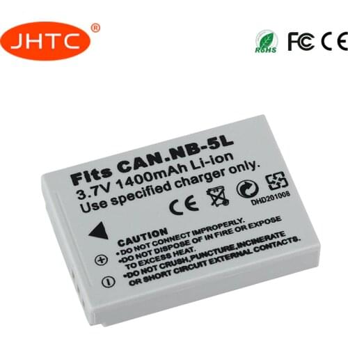 1400mAh Camera Spare Battery NB-5L NB 5L For Canon SX200is SX210IS SX220HS SX230HS CB-2LXE Shot S100 S110 SD950 SD