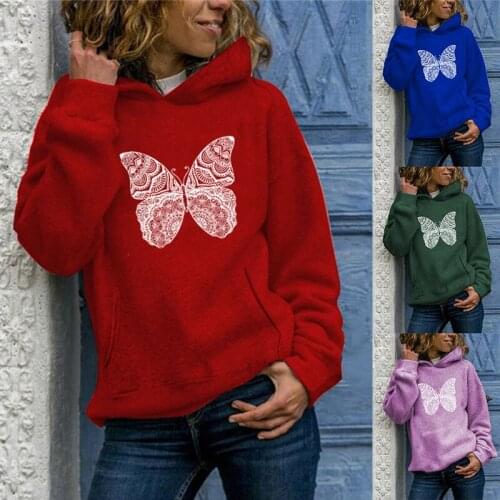 Cute Print Women Hoodie Fashion Style Clothes Autumn Crewneck Sweatshirt Oversized Breathable Women Hoodies