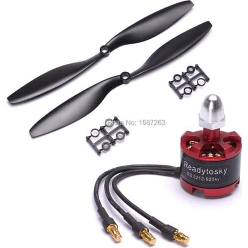 1PCS 2212 920KV Brushless Motor CW CCW + 1045 propeller for Multirotor Quadcopters Mulit rotor
