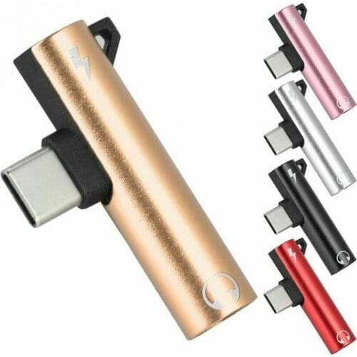 Type-C to 3.5mm AUX Audio Converter Jack USB C Headphone Audio Adapter Converter for Xiaomi for Huawei 1PC