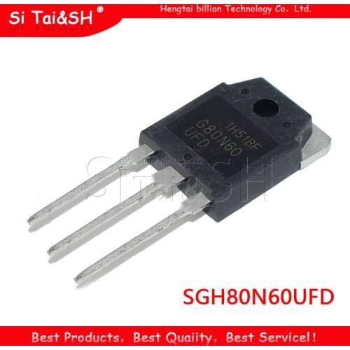 1PCS SGH80N60UFD G80N60 80N60 80A 600V TO-3P Ultrafast IGBT new original