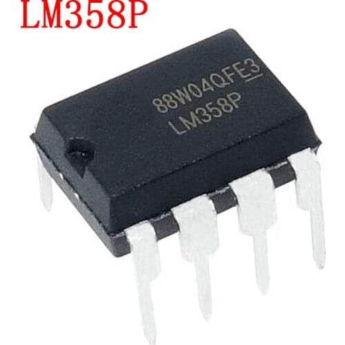 10PCS LM358P DIP8 LM358 DIP LM358N DIP-8 358P new and original IC