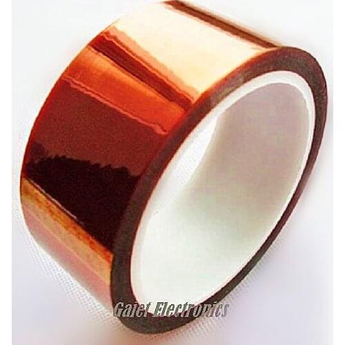 5PCS High Temperature Heat Resistant Adhesive Tape 33mt*40mm PCB SMT Soldering Shielding