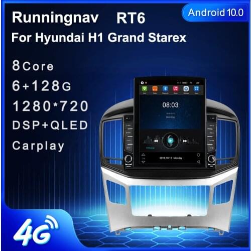 Runningnav For Hyundai H1 Grand Starex Tesla Type Android Car Radio Multimedia Video Player Navigation GPS