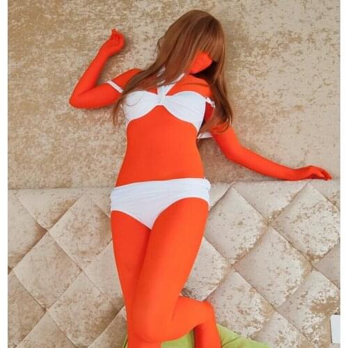 MW877)Luxury Customize Full Body None Shiny Thin Spandex Zentai Suit Fetish Zentai Wear Quality Tights