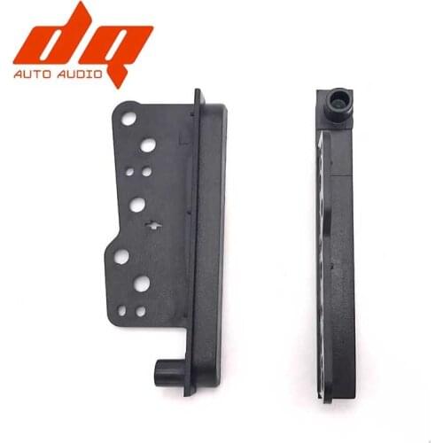 2 DIN Car Frame Panel for Ear Sides Adapter CD Trim Panel Stereo Interface Dash Radio Fascia In Dash Mount Kit for Toyota